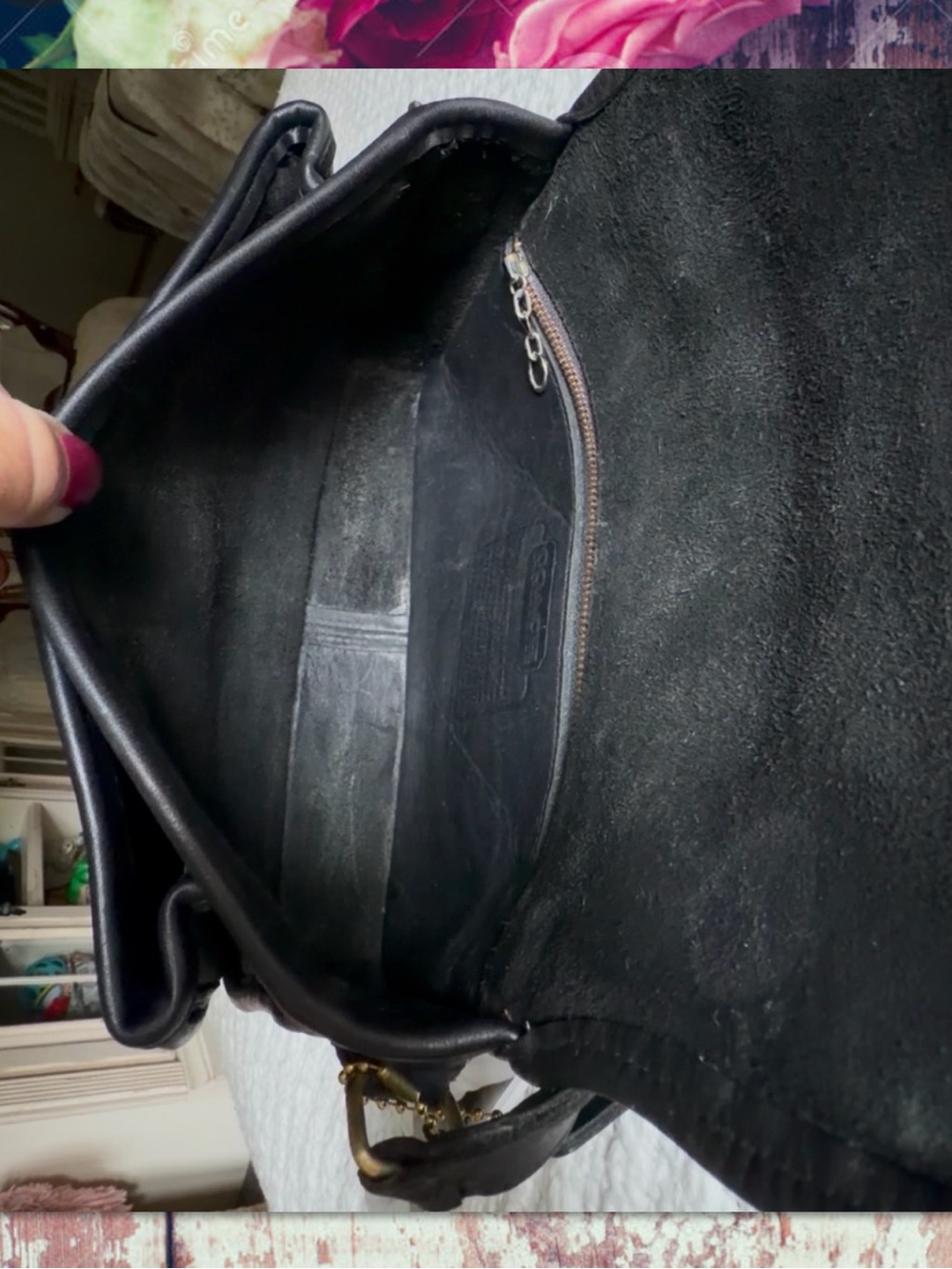 VINTAGE COACH NYC COMPANION BAG 9850 - Picture 10 of 16